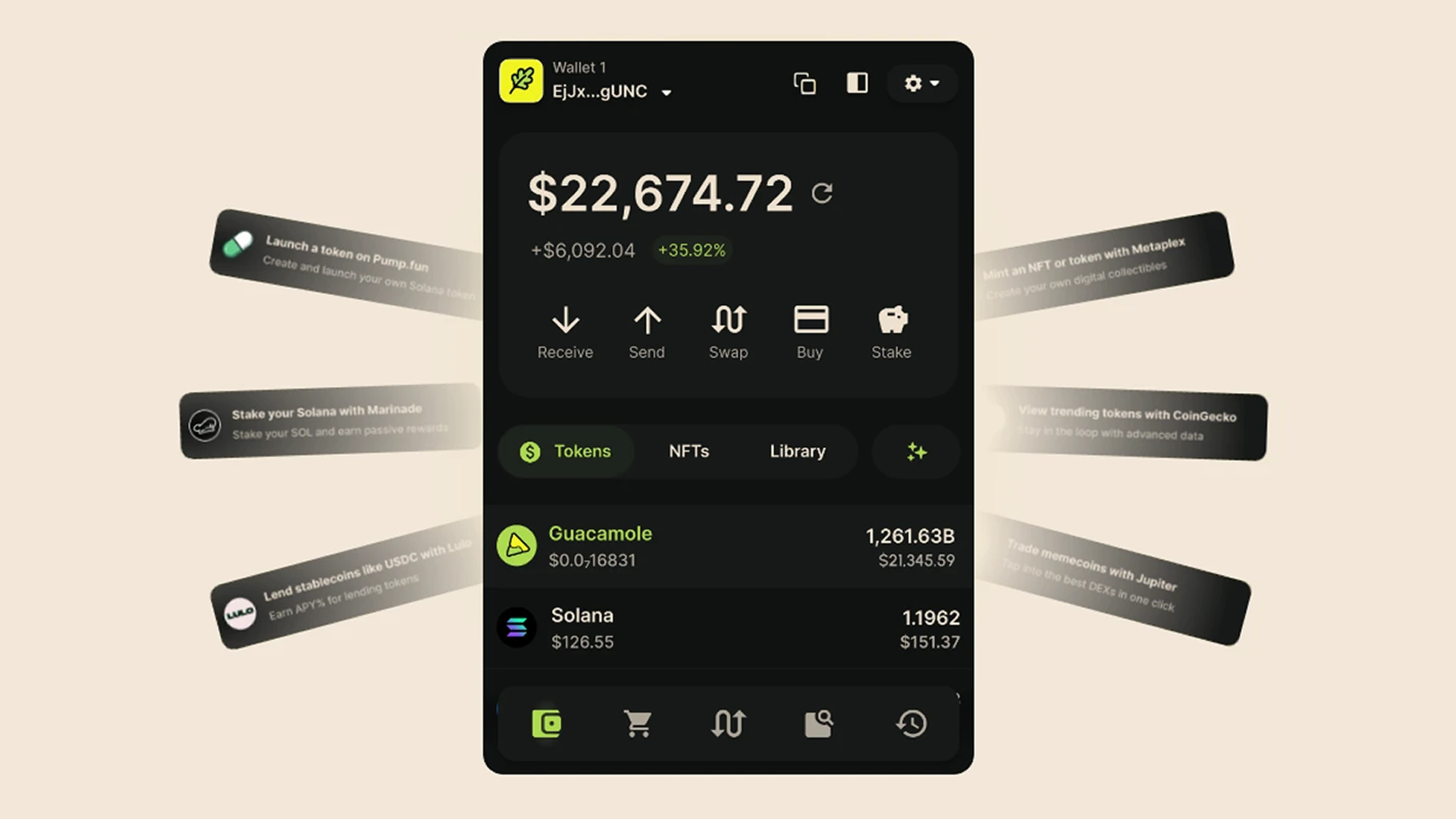 CILANTRO WALLET screenshot 1